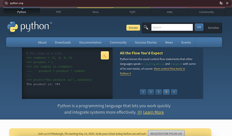 맥북에 파이썬 설치하기