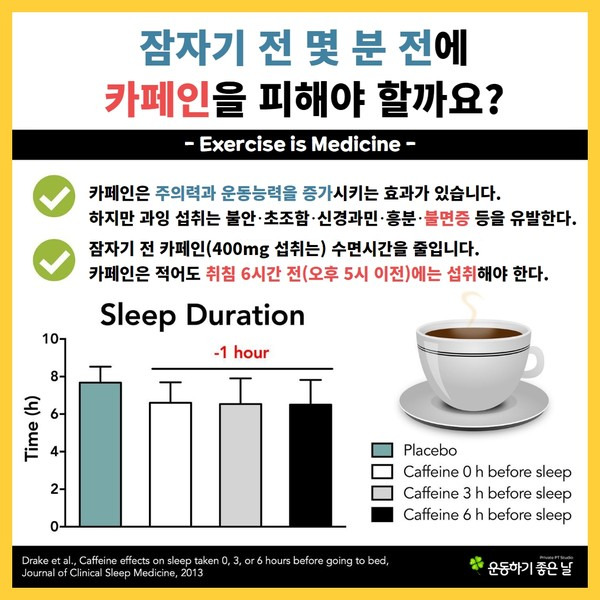 커피마셔도 잠 잘자는 방법 ☕️💤