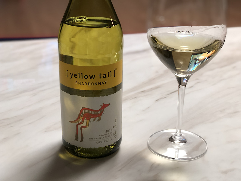 만원대추천와인)옐로우테일 샤도네이 2019 /Yellow Tail, Chardonnay 2019