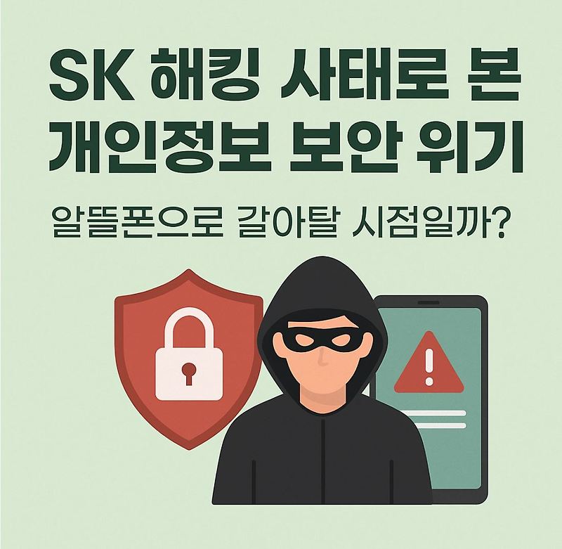 SK 해킹 사태로 본 개인정보 보안 위기, 알뜰폰으로 갈아탈 시점일까?