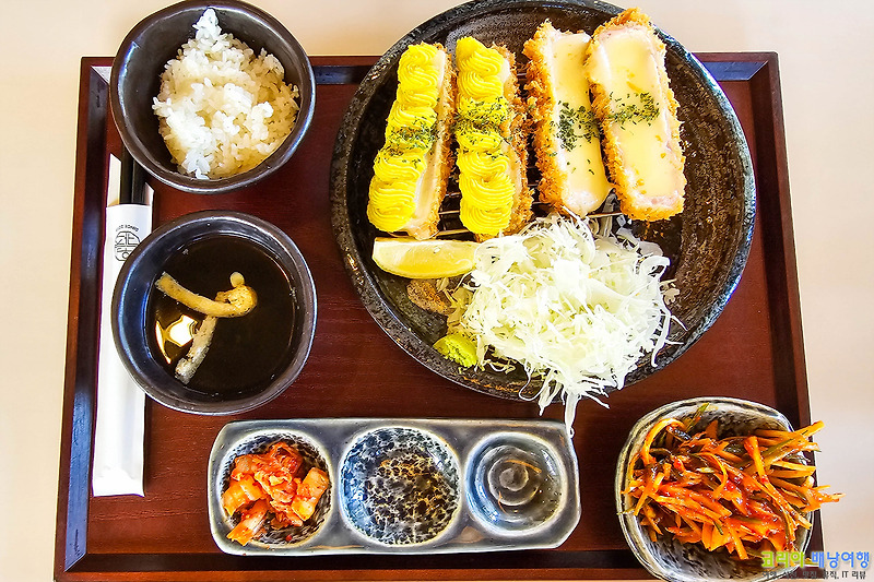 코리아배낭여행 부산 동래 돈까스 맛집 원카츠 동래본점 고구마 치즈 카츠