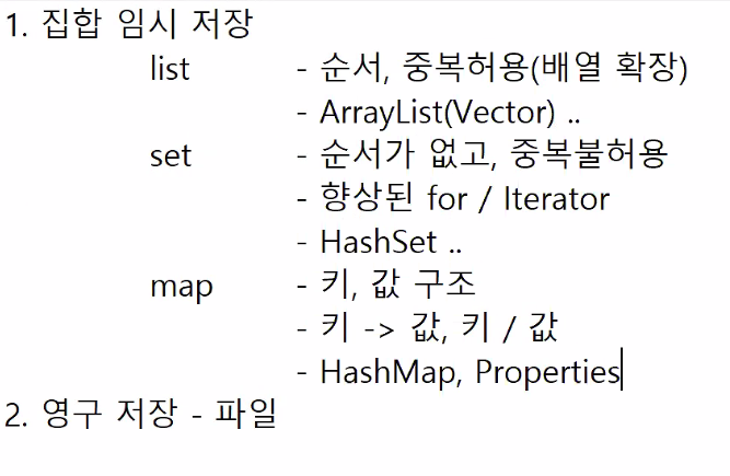 11/24 - Java(11) : Collection(2차원 배열), Arrays, NIO(list, filelist) , IO(InputStream, OutputStream, Reader, Writer, Buffered)