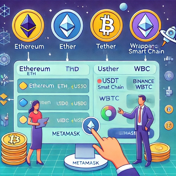 메타마스크에서 이더리움, USDT, 비트코인 사용법 완벽 정리