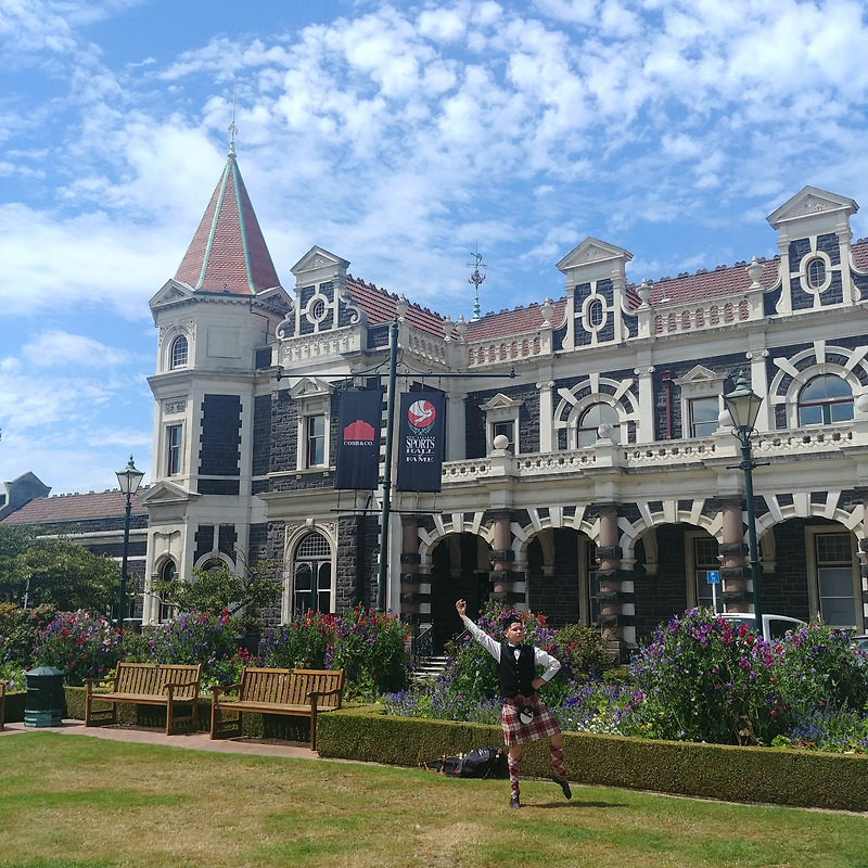 뉴질랜드 더니든 기차여행 Dunedin Railway Station