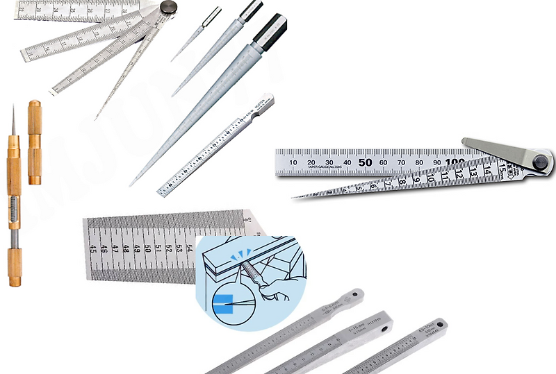 표준 테이퍼 게이지(Taper gauge)의 종류