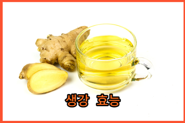 생강 효능 및 주의할 점