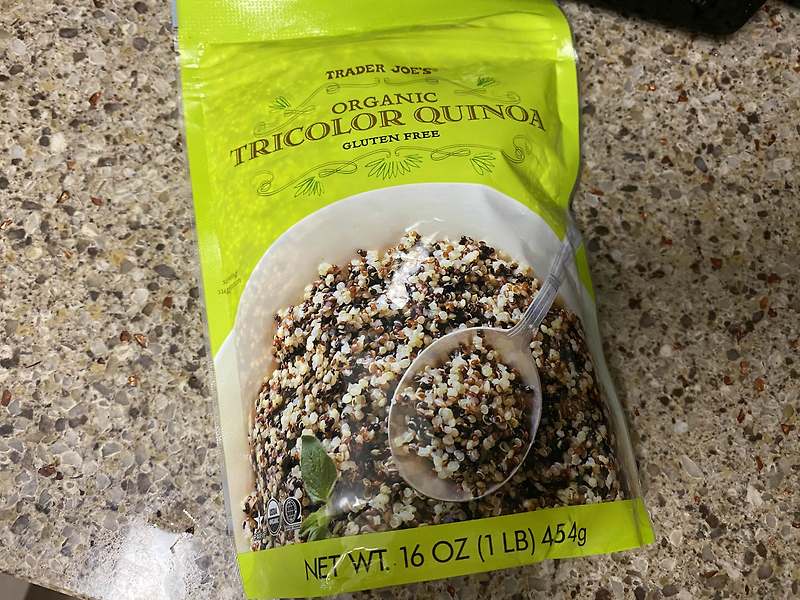 트레이더조_Trader Joe's_유기농 삼색 퀴노아 tricolor quinoa_글루텐프리
