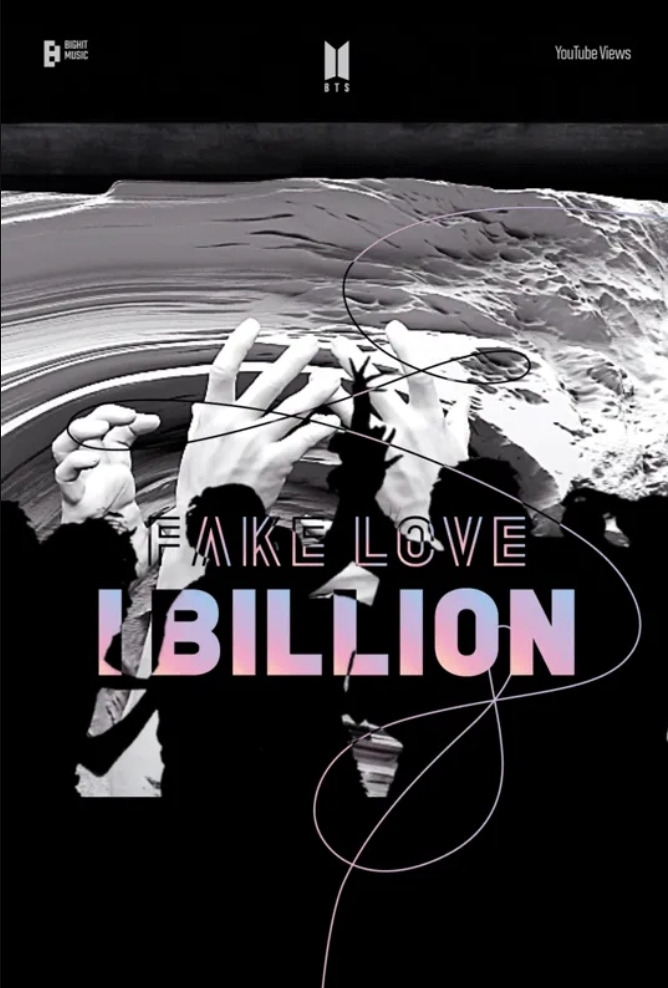 방탄소년단(bts) 'fake Love' 뮤비 10억뷰, '온'(on) 키네틱 매니페스토 필름 4억뷰 돌파!!