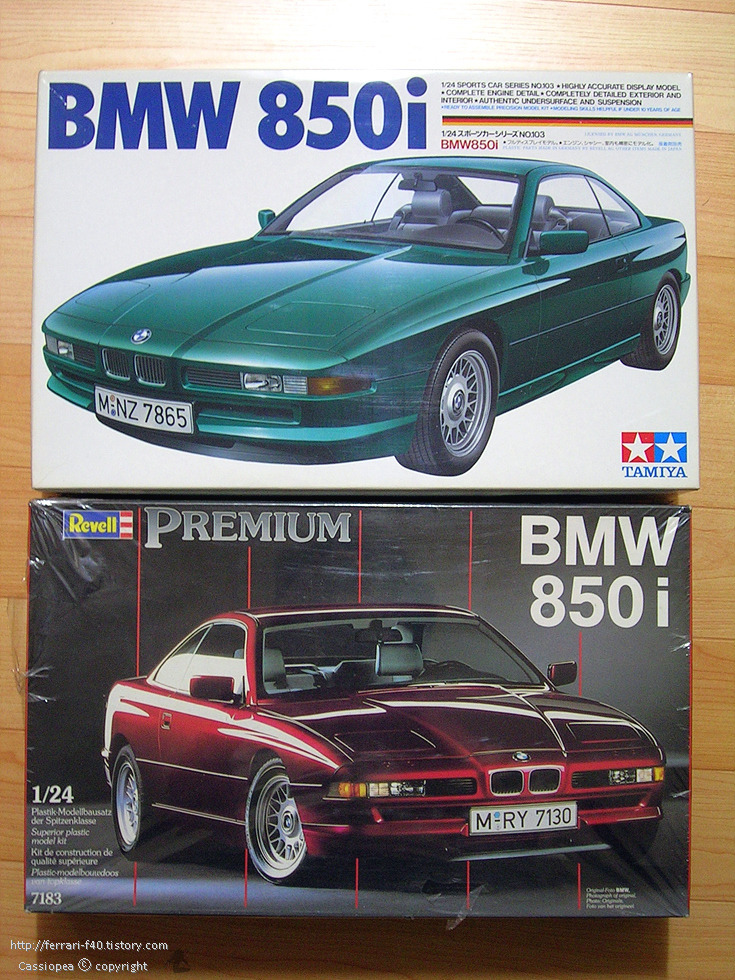 tamiya/revell 1/24 bmw 850i
