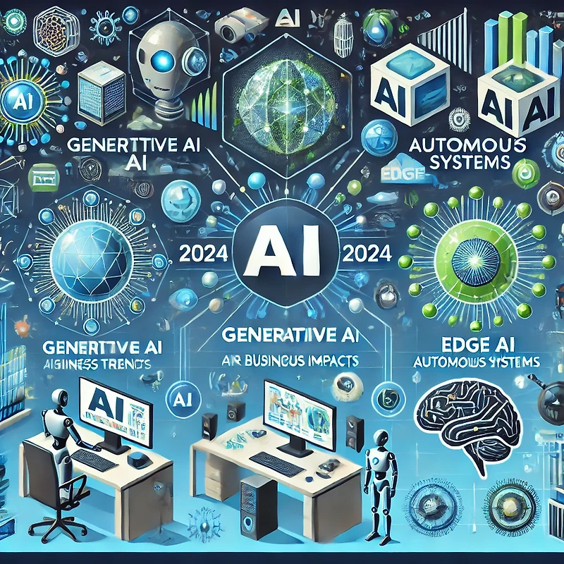 2024년 AI 기술 트렌드, 당신의 비즈니스에 미치는 영향