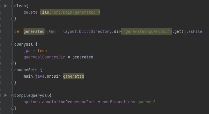 스프링 부트 3.x - queryDSL gradle 설정 방법