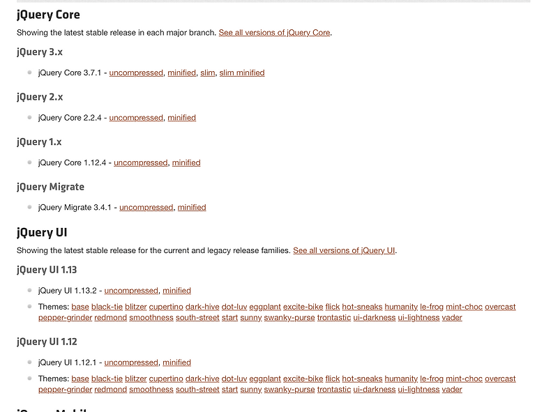  jquery 1 bugeun