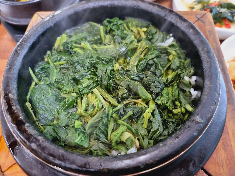 부산김해공항 근처 건강한맛집 만드리곤드레밥