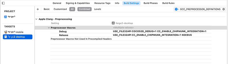 pod install 경고 CocoaPods 설정과 Xcode 빌드 설정 충돌