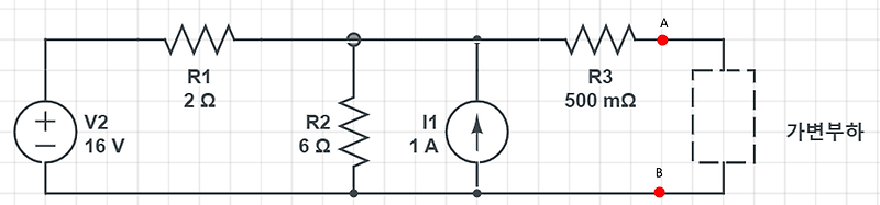 전기 엔지니어의 꿈 :: [회로이론] - 테브난의 정리 예제