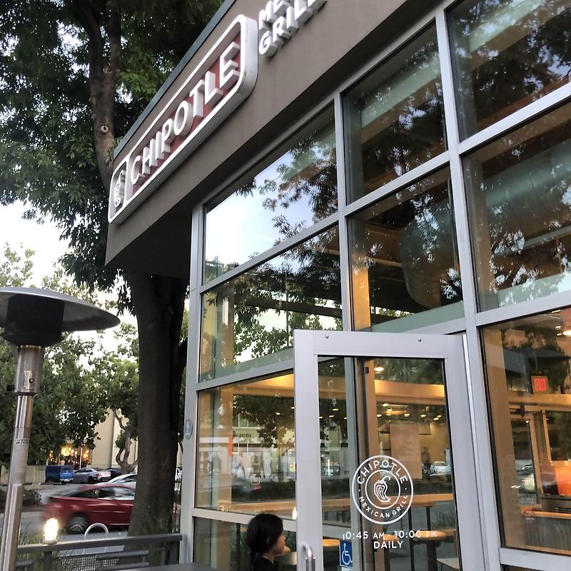 미국 산호세(San Jose) 맛집 멕시칸 푸드 치폴레(Chipotle)
