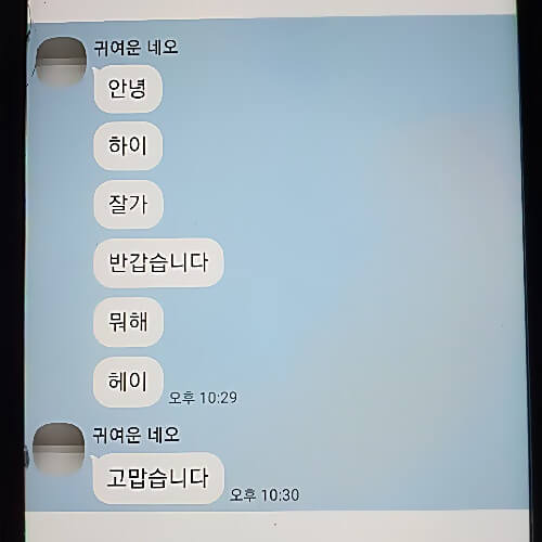 카카오톡 익명 캡쳐하는 방법(프로필 모자이크)