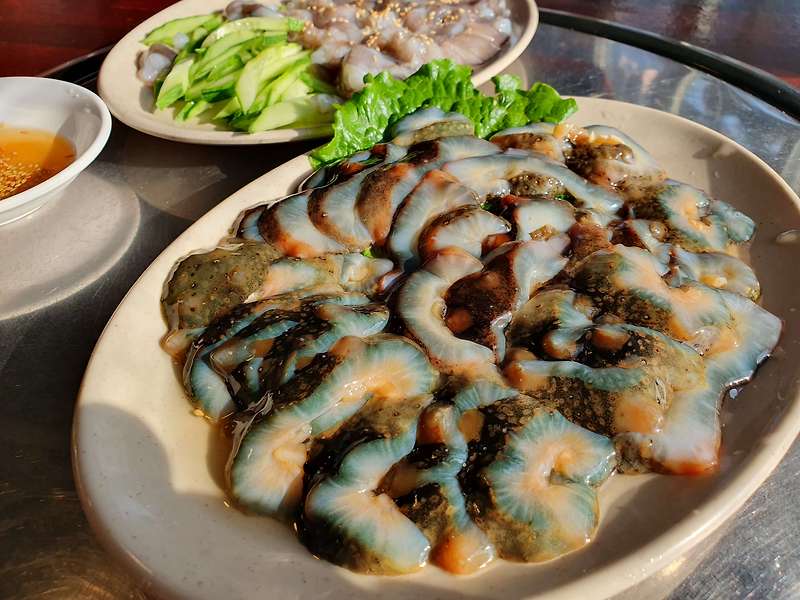 해삼회 맛있게 먹는 방법, 해삼회의 탁월한 효능, 해삼회의 역사