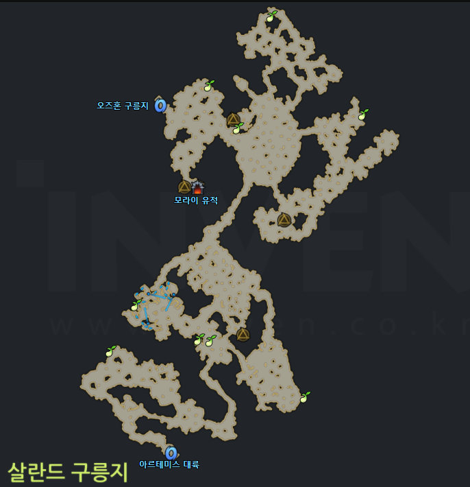 로스트아크 유디아 모코코 위치 정리