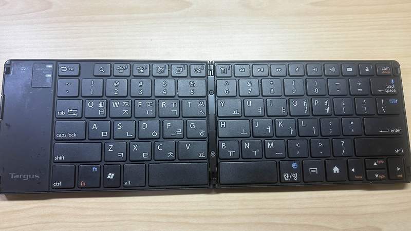 Targus Bluetooth 3.0 Folding Keyboard pin windows 11 설정방법입니다. 타거스 윈도우