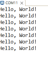 STM32 , UART 통신 사용하여 시리얼 모니터에 Hello world ! 출력하기 [ UART 통신 정의 ]