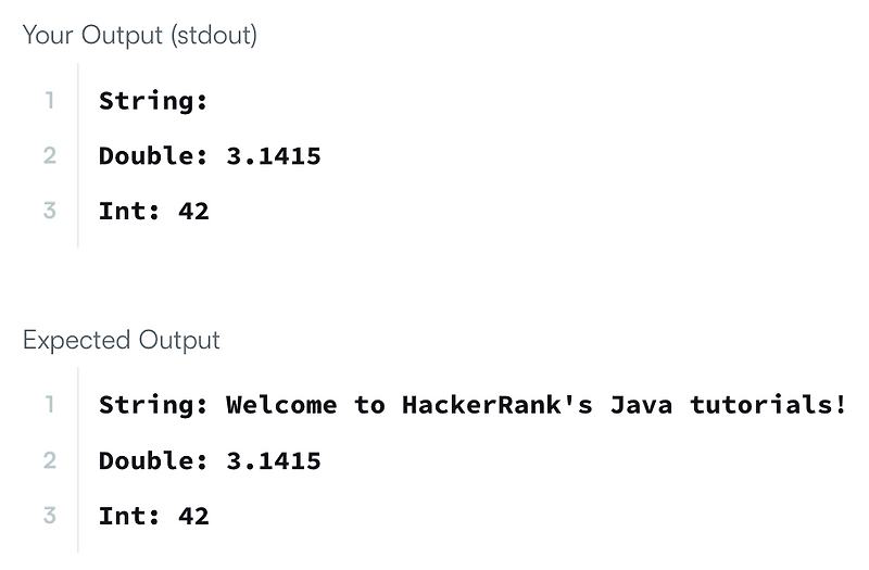 [해커랭크] 코딩테스트 문제 시도 [Stdin and Stdout II] [10 포인트]