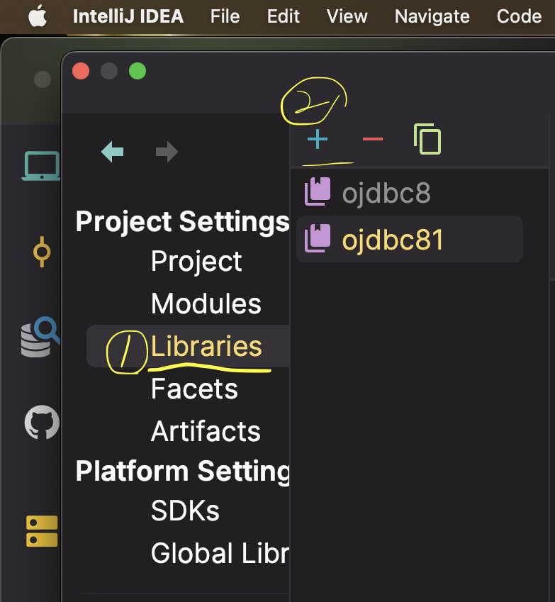 how to add postgres jdbc driver in intellij