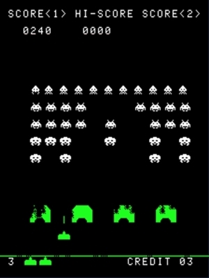 오락실게임, 스페이스 인베이더(Space Invaders) 바로 플레이