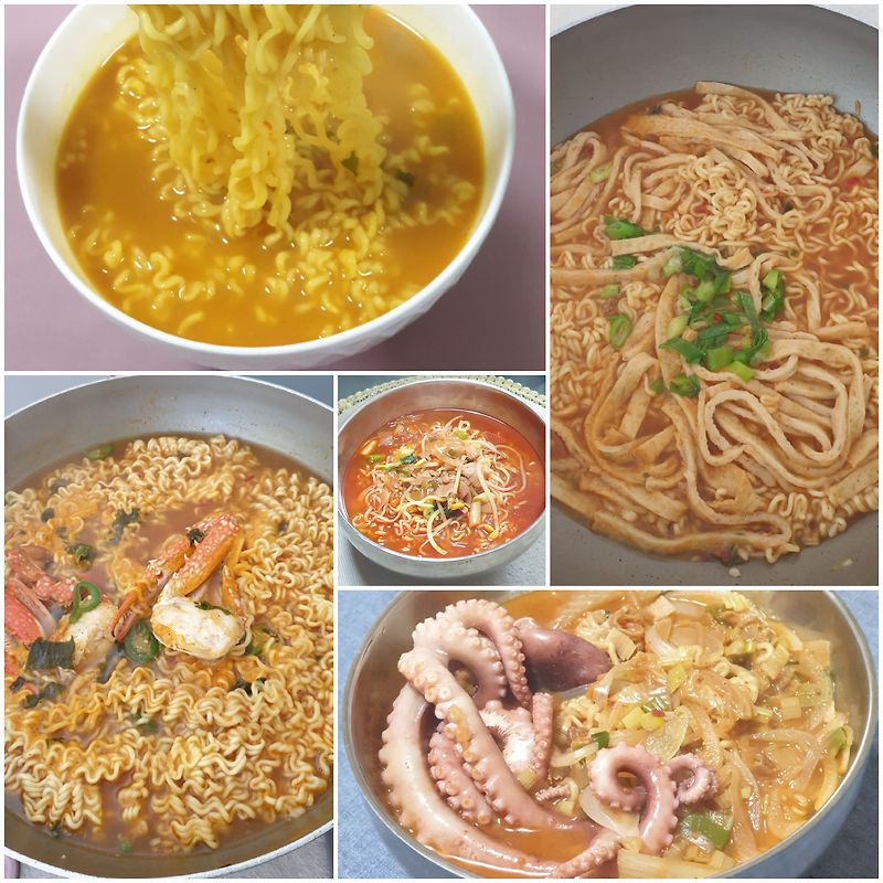 맛있는 라면 레시피 모음, 30개의 라면 레시피를 한번에 만나 보세요