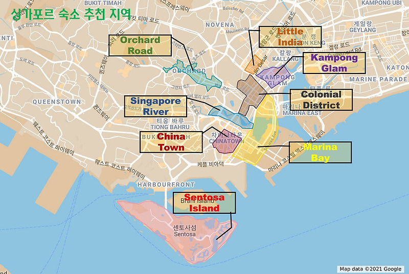 싱가폴 여행객을 위한 숙소 추천 지역과 추천 호텔 [싱가포르 여행 추천 숙소]::트레브의 방랑