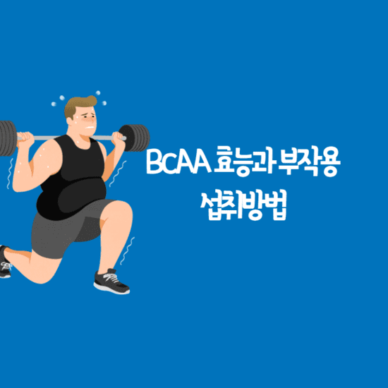 BCAA 꼭 먹어야되나 ? 효능과 섭취방법