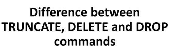 oracle-sql-drop-vs-truncate-vs-delete