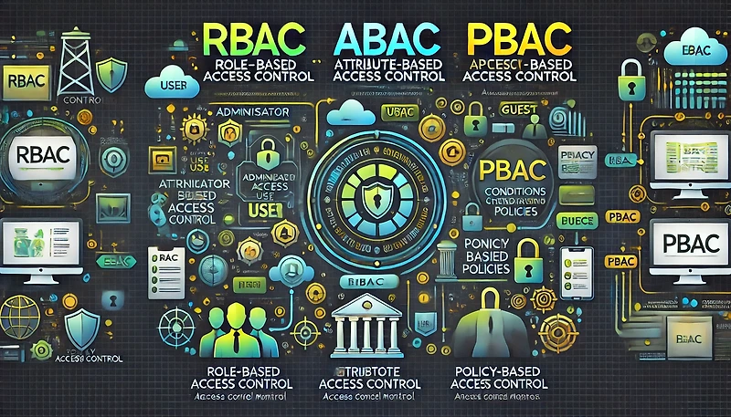 RBAC/ABAC/PBAC (역할·속성·정책 기반 접근 제어)