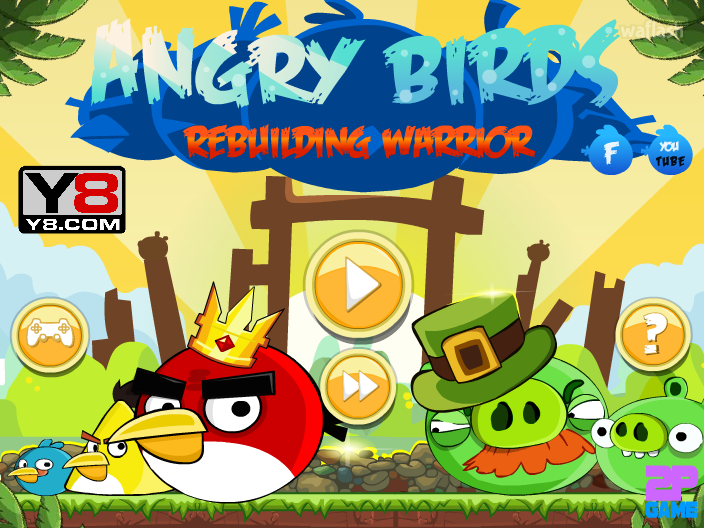앵그리버드 리빌딩 워리어 (Angry Birds Rebuilding Warrior) - 플래시게임 | 와플래시 아카이브