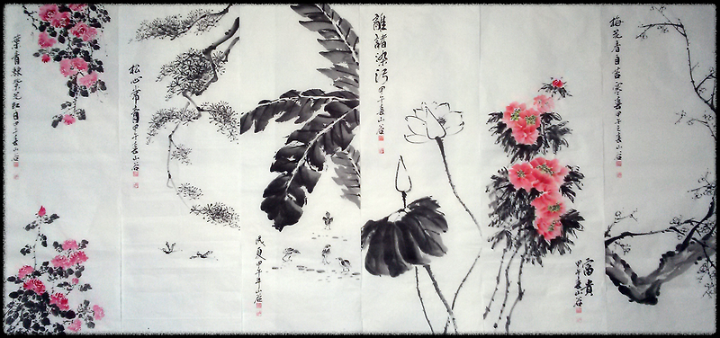 병풍그림