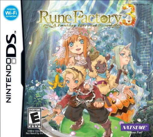 (NDS) 룬팩토리 3 (Rune Factory 3 - A Fantasy Harvest Moon / ルーンファクトリー 3)
