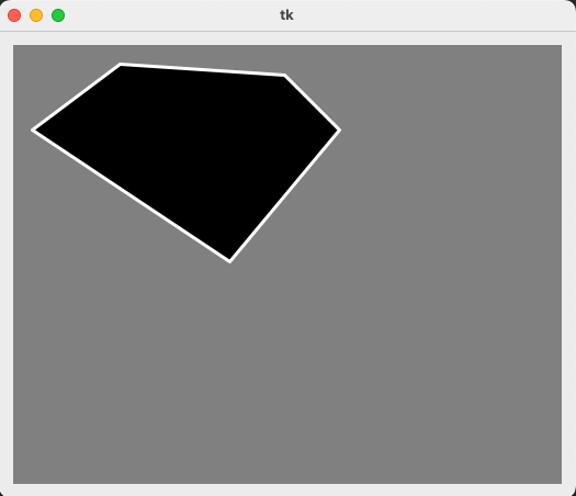 Python tkinter : create_polygon (다각형 그리기)