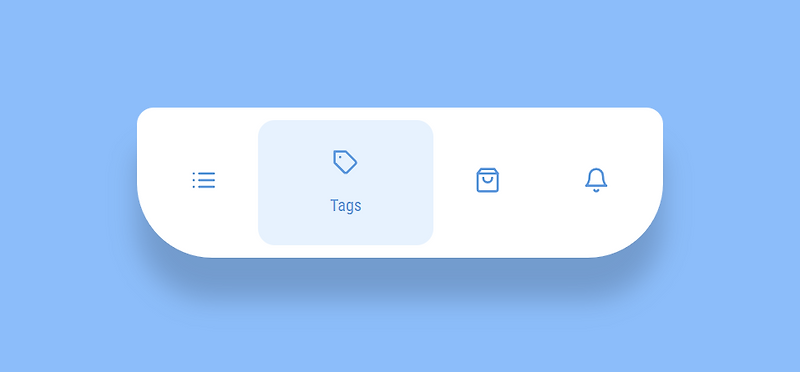 Tab Bar Menu Animation
