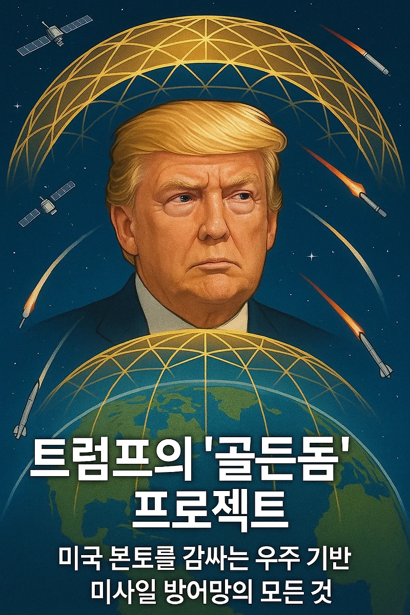 <b>트럼프</b>의 '<b>골든돔</b>' <b>프로젝트</b>, 미국 본토를 감싸는 우주 기반... 