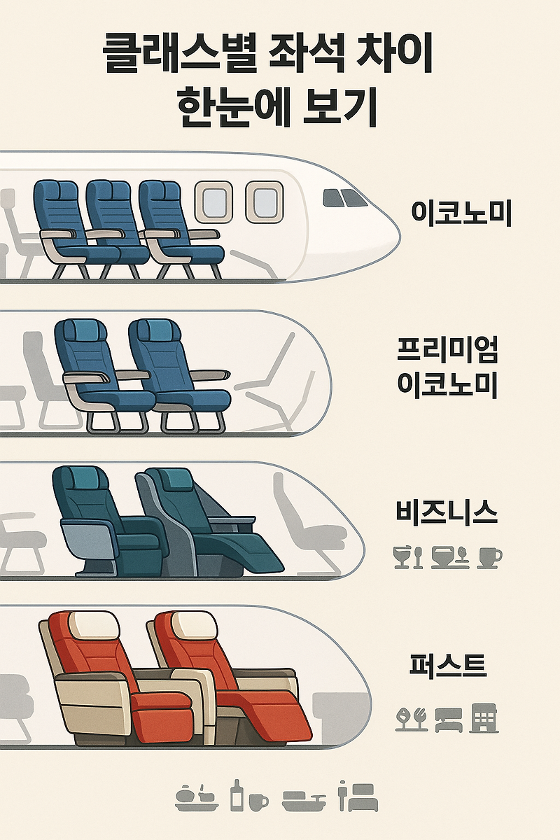 ✈️ 비행기 좌석 추천 가이드: 목적별 최적의 좌석 선택법