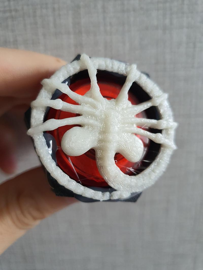 자전거 후미등을 재미나게 꾸며봤다