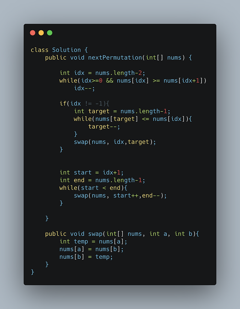 [Leetcode 32/100] Next permutation - Medium