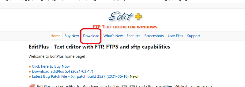 instal the new EditPlus 5.7.4494