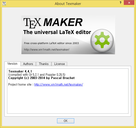 [LaTax] 00 LaTeX Editor / Texmaker 4.4.1