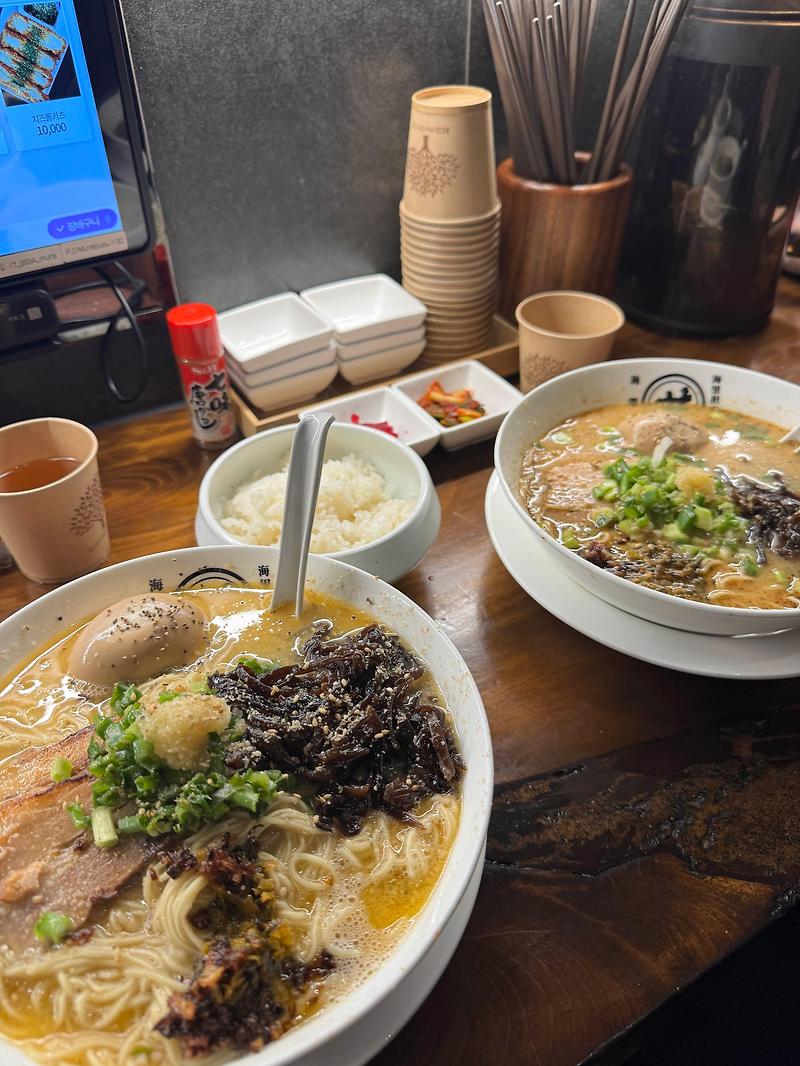 일부로 양산까지가서 먹던 존맛탱 일본라멘 맛집 해운대에도 드디어생김!!! 해리단길 "무라라멘"