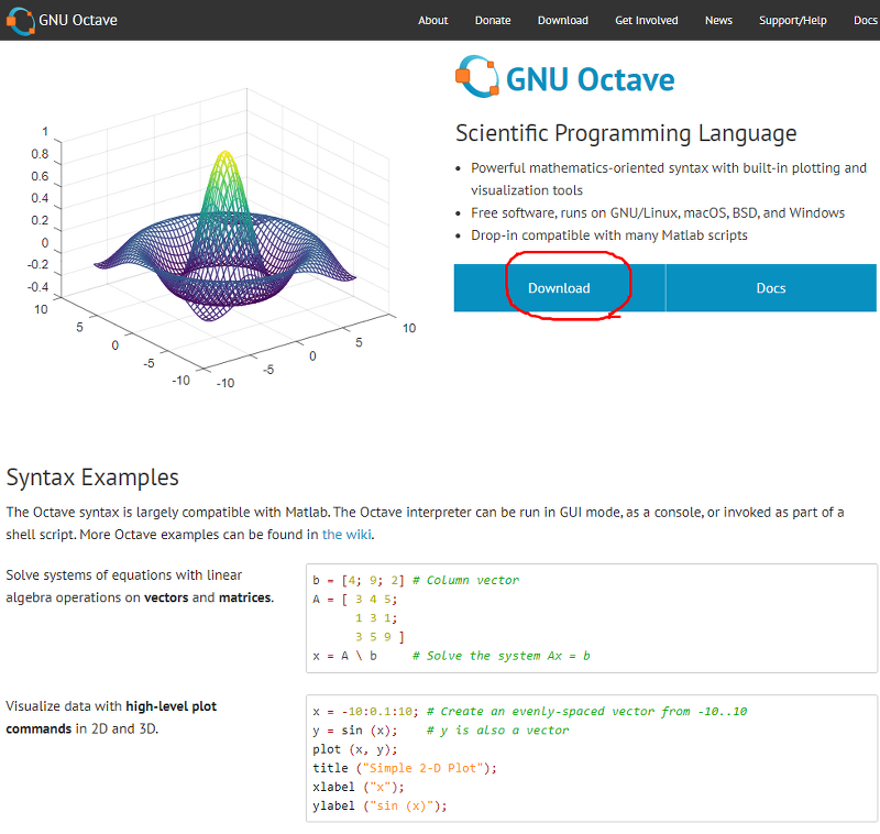 octave vs matlab