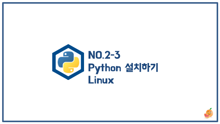 [개발로그 Python] Python 설치하기 Linux - No.2-3