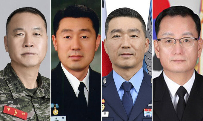 2024 하반기 군 장성인사 준장 진급자 명단 공군 구상모 소장 차준선 장군 손정환 박기완 중장 프로필