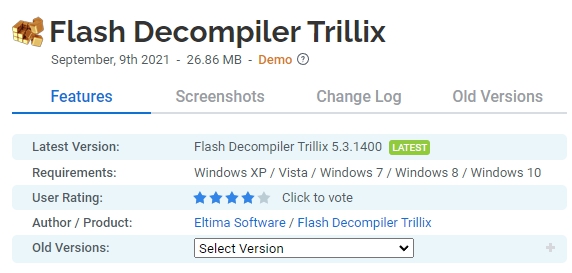 flash decompiler trillix key