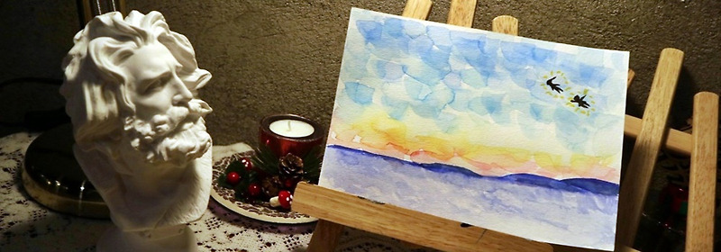 이불 밖은 위험해! 집콕 취미로 추천하는 <DIY 명화 그리기>